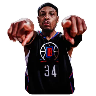 ☝ Pallacanestro, LA Clippers, NBA, Paul Pierce telegram sticker