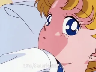 😶 Sailor Moon t.me/SailorMoon90s anime, Sailor Moon, 90an, kartun, manga, screenshot telegram sticker