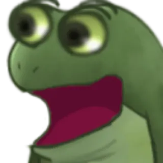 😂 カエル, ミーム, 動物, 漫画 telegram sticker