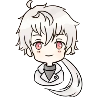 😊 Anime, Charakter, Manga, Süß, Illustration telegram sticker