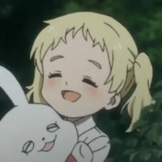 💛 Anime, Cartoon, Figur, Mädchen, Hase, Süß whatsapp sticker