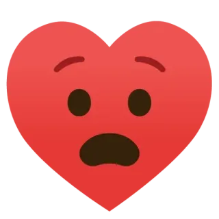 🌟 heart, sad, emoji, expression, love telegram sticker