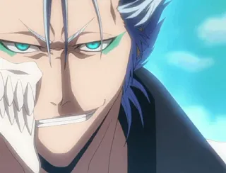 😏 Grimmjow Jaegerjaquez Bleach anime, grimjaw, arrancar, bleach, character telegram sticker