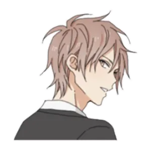 😏 Anime Junge, Anime Charakter, Cartoon, Hübsch, Grinsen whatsapp sticker