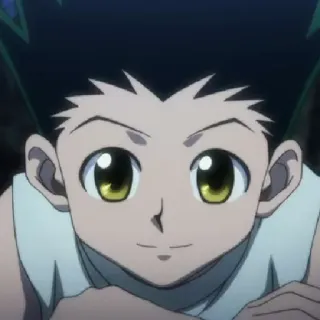 🙂 Gon Freecss Hunter x Hunter anime, manga, Gon Freecss, Hunter x Hunter, character, boy telegram sticker