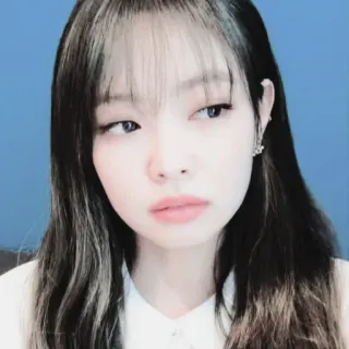 🐻 Jennie Kim kpop, jennie, blackpink, cantora, celebridade, retrato telegram sticker