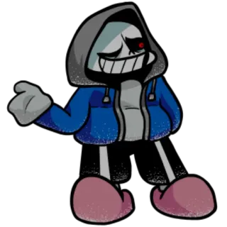 ⬅️ Sans Undertale Sans, Undertale, videogame, skeleton, character whatsapp sticker
