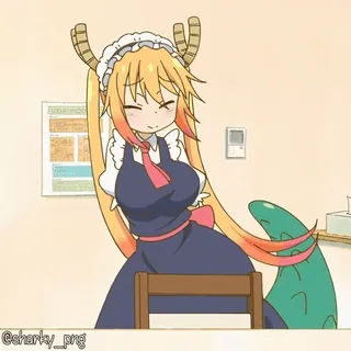☺️ Tohru Miss Kobayashi's Dragon Maid telegram sticker