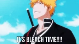 bleach :3 by @slazietttt whatsapp stickers