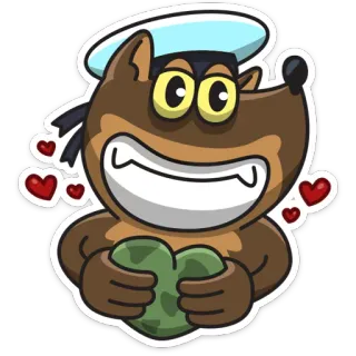Сержант Пёс :: @TgSticker whatsapp stickers