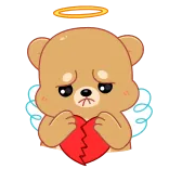 Cupid bear @TgEmojis telegram emojis 💔