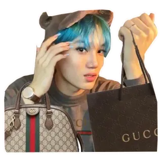💅 GUCCI lujo, moda, Gucci, bolsos, compras, diseñador, caro whatsapp sticker