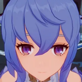 🙂 Ganyu Genshin Impact Anime, Ganyu, Genshin Impact, Jeu vidéo, Personnage telegram sticker