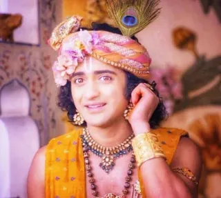 🧏‍♂ Krishna Hindu, deity, god, indian, spiritual, hinduism telegram sticker