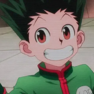 💈 Gon Freecss Hunter x Hunter Anime, Gon Freecss, Hunter x Hunter, Dibujos animados, Personaje telegram sticker