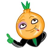 👍 oignon, emoji, cigarette, oeil au beurre noir, pouce levé, dessin animé whatsapp sticker