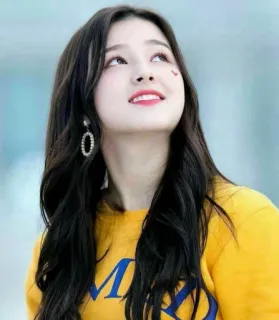 🧚‍♀ Nancy wanita, potret, kpop, idola, perempuan, orang, selebriti whatsapp sticker