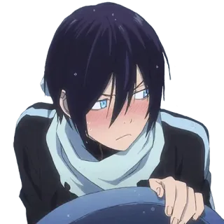 😅 Yato Noragami Anime, Mangá, Yato, Noragami, Rubor, Fofo whatsapp sticker