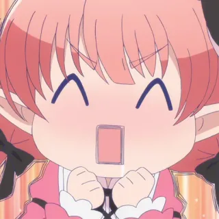 🎀 Anime, Desenho animado, Personagem, Kawaii, Fofo, Menina telegram sticker