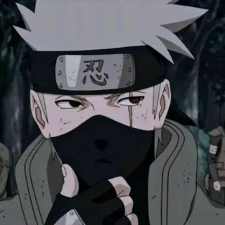 🍥 Kakashi Hatake Naruto Аниме, Ниндзя, Манга, Какаши, Хатаке telegram sticker