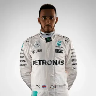 🕴 Lewis Hamilton athlete, formula 1, racing, driver, motorsports whatsapp sticker