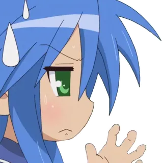 😓 Anime, Sudor, Nervioso, Ansioso, Lindo, Chica telegram sticker
