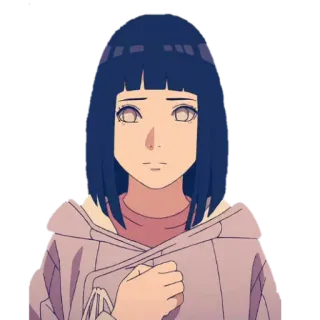 😥 Hinata Hyuga Naruto Anime, Hinata, Naruto, Postać, Ninja, Manga, Kreskówka telegram sticker