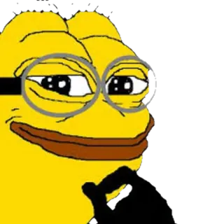 😎 Minion, Pepe, Sapo, Meme, Desenho animado, Amarelo whatsapp sticker