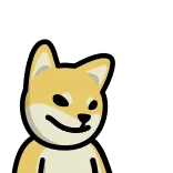 📞 doge, cane, shiba inu, meme, cartone animato telegram sticker
