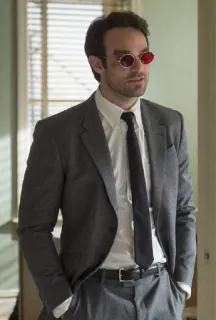 😐 Daredevil Сорвиголова, Marvel, Netflix, Чарли Кокс, супергерой, слепой, мститель telegram sticker