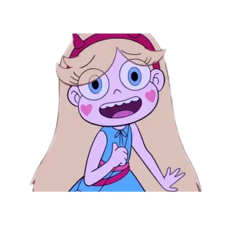 😄 Star Butterfly Star vs. the Forces of Evil desenho animado, personagem, Star Butterfly, animado, magia, fofo, Star vs. as Forças do Mal whatsapp sticker