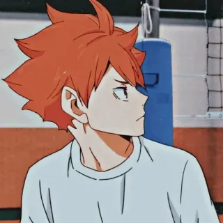 😳 Hinata Haikyuu Аниме, Haikyuu, Хината, Волейбол, Персонаж, Спорт telegram sticker