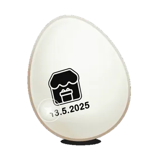 🥚 13.5.2025 Ei, Laden, Geschenk, Datum telegram sticker