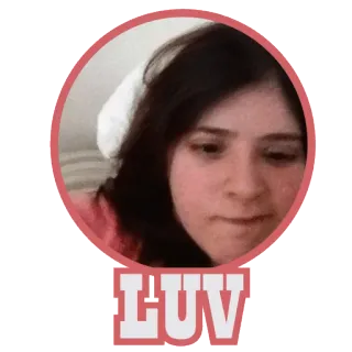 ❤ LUV cinta, hati, kasih sayang, imut, orang, potret telegram sticker