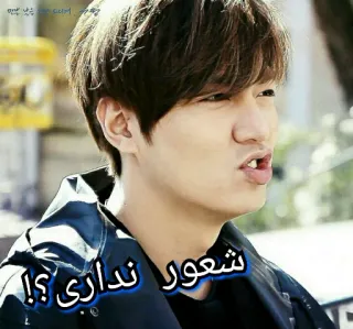 😏 شعور نداری؟! persian, text, meme, angry, question telegram sticker
