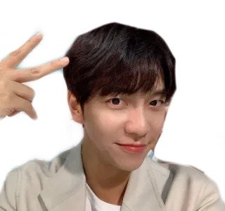 😍 корейский, актер, мужчина, улыбка, азиат, знаменитость whatsapp sticker