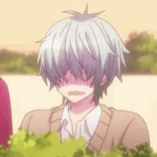 ⏱ anime, embarrassed, blushing, cute, kawaii, manga telegram sticker
