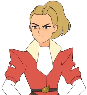 😒 Adora She-Ra and the Princesses of Power adora, she-ra, cartoon, princesses of power, netflix telegram sticker