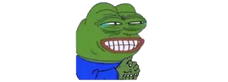 ☘ Pepe the Frog pepe, rã, meme, meme da internet, arrogante telegram sticker