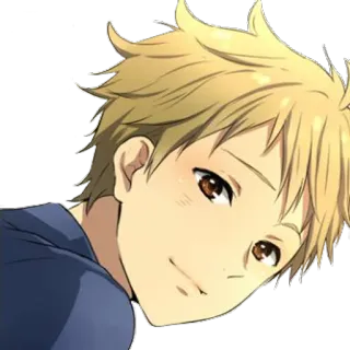 🙂 anime, boy, manga, character, illustration telegram sticker