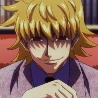 😈 Pariston Hill Hunter x Hunter Anime, Pariston, Hill, Hunter, Charakter telegram sticker