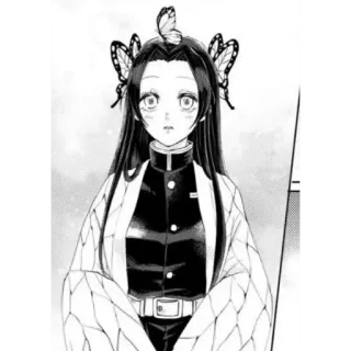 🙂 Kanae Kocho Demon Slayer anime, demon slayer, kanae kocho, butterfly, manga, character, girl telegram sticker
