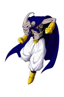 ☁ Majin Buu Dragon Ball Majin Bu, Dragon Ball, Anime, Personaggio, Cattivo telegram sticker