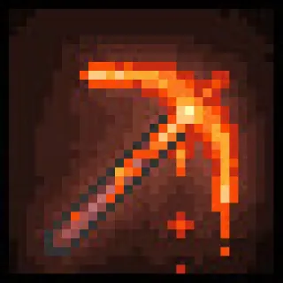 ⛏ juego, minecraft, pico, herramienta, pixel art telegram sticker