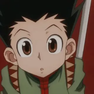 😲 Gon Freecss Hunter x Hunter anime, gon freecss, hunter x hunter, cartoon, character telegram sticker