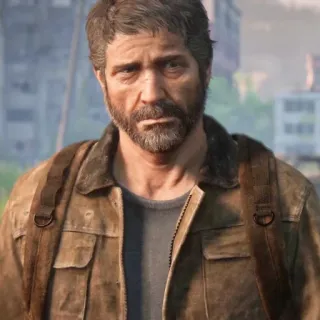 🪶 Joel Miller The Last of Us Видеоигра, Постапокалипсис, Выживание, Персонаж telegram sticker