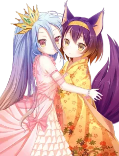 😊 Anime, Dziewczyna, Słodkie, Postacie, Kreskówki, Fantasy telegram sticker