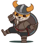 FLOKI DAO telegram stickers