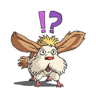 ⁉ вопрос, собака, в замешательстве, животное, уши whatsapp sticker