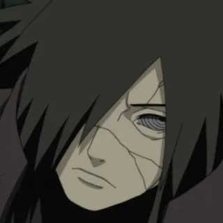 ⚖ Madara Uchiha Naruto anime, manga, uchiha, villain, ninja telegram sticker